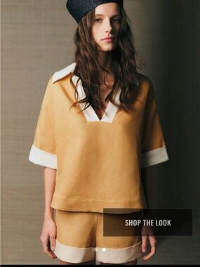 NWOT Sezane Hedo Short 4/S Biscuit